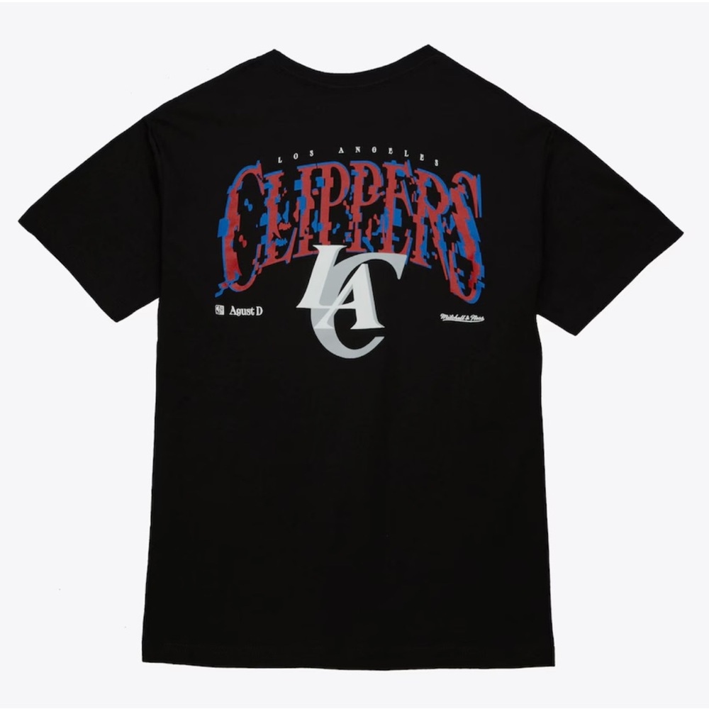 SUGA X NBA Collab LA Clippers Shirt Size XL NWT